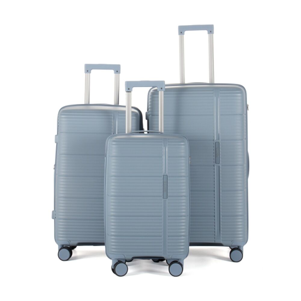 Kate Hill Berkeley Luggage Set Hard Case TSA Lock Travel (3 Pieces) — Sky
