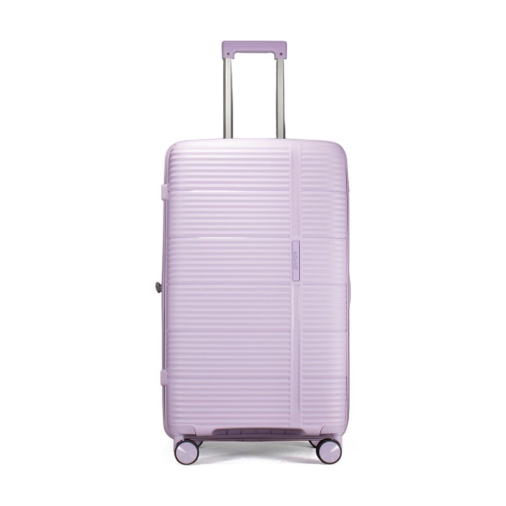Kate Hill Berkeley Large Luggage Hard Case TSA Lock Travel 111L Expandable Lilac