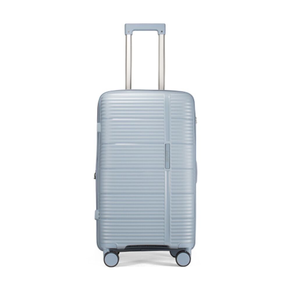 Kate Hill Berkeley Luggage Hard Case TSA Lock Travel Expandable Sky — Medium 74l