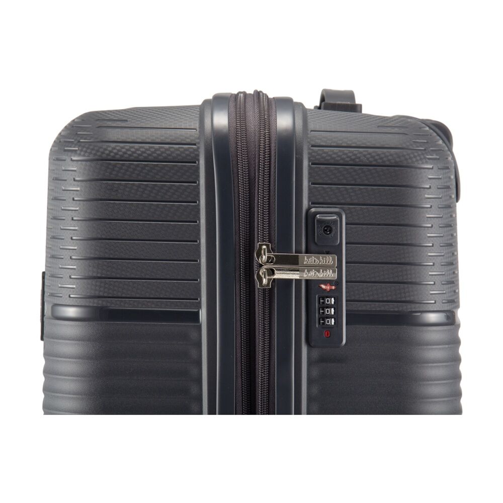 Kate Hill Brooklyn Large Hard Case Luggage TSA Lock Travel 121L Storm — image 7