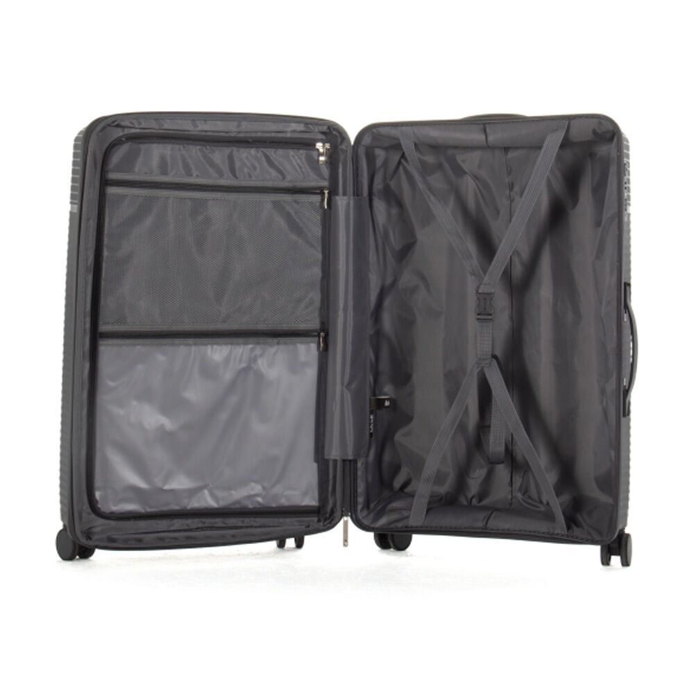 Kate Hill Brooklyn Large Hard Case Luggage TSA Lock Travel 121L Storm — image 6