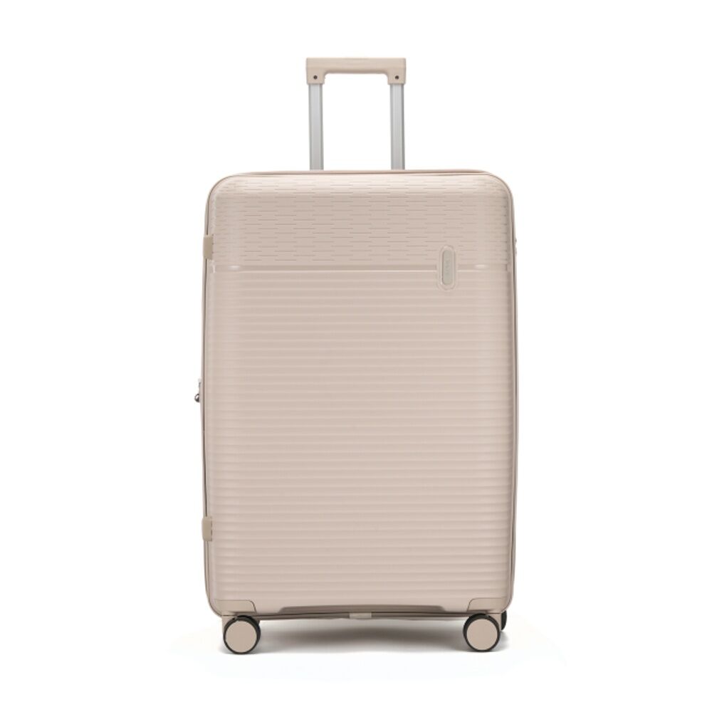 Kate Hill Brooklyn Large Hard Case Luggage TSA Lock Travel 121L - Beige