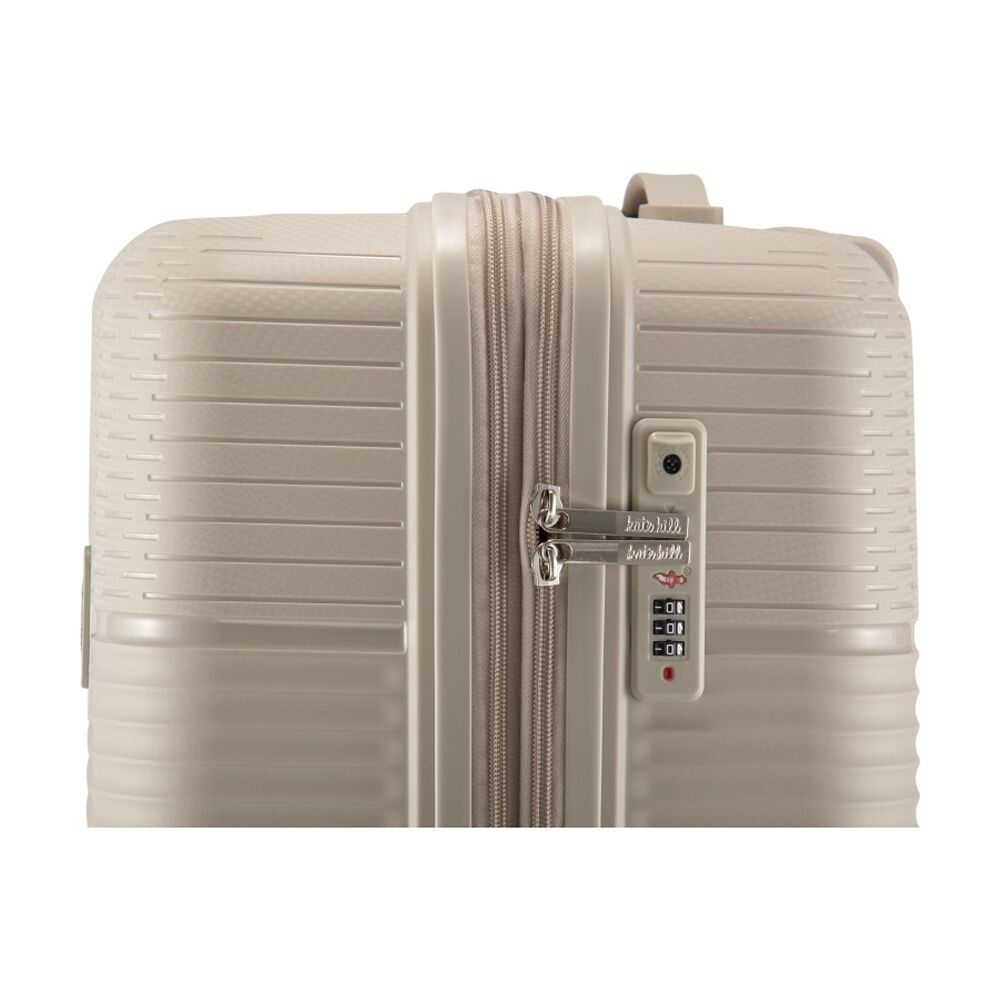 Kate Hill Brooklyn Large Hard Case Luggage TSA Lock Travel 121L - Beige — image 7