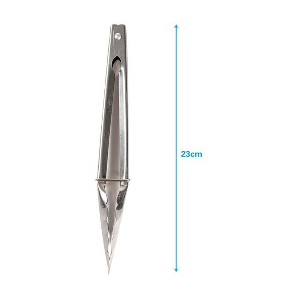 Culinary Kitchen Stainless Steel Tongs Cooking Utensil 23cm Silver (6 Pack) — image 4