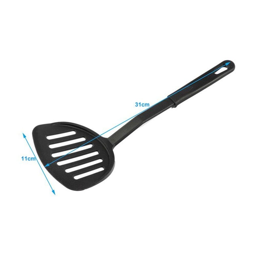 Culinary Kitchen Nylon Jumbo Turner w/ Hanging Hole Cooking Utensil 30cm (6 Pack) — image 4