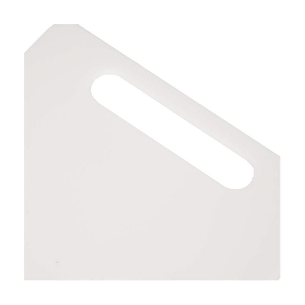 Culinary Kitchen 37x23cm White Plastic Rectangular Chopping Board — image 4