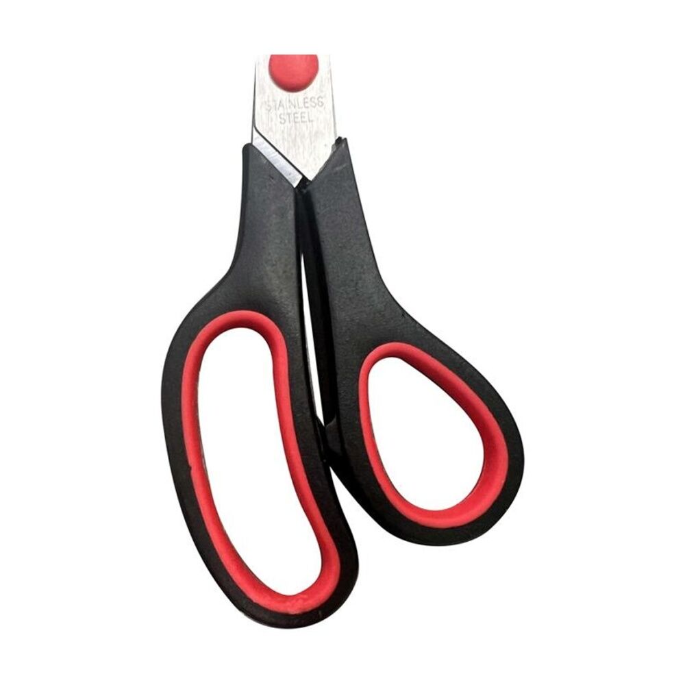 Culinary Kitchen Stainless Steel Scissors w/ Ergonomic Handle 24cm Red/Black (4 Pack) — image 6