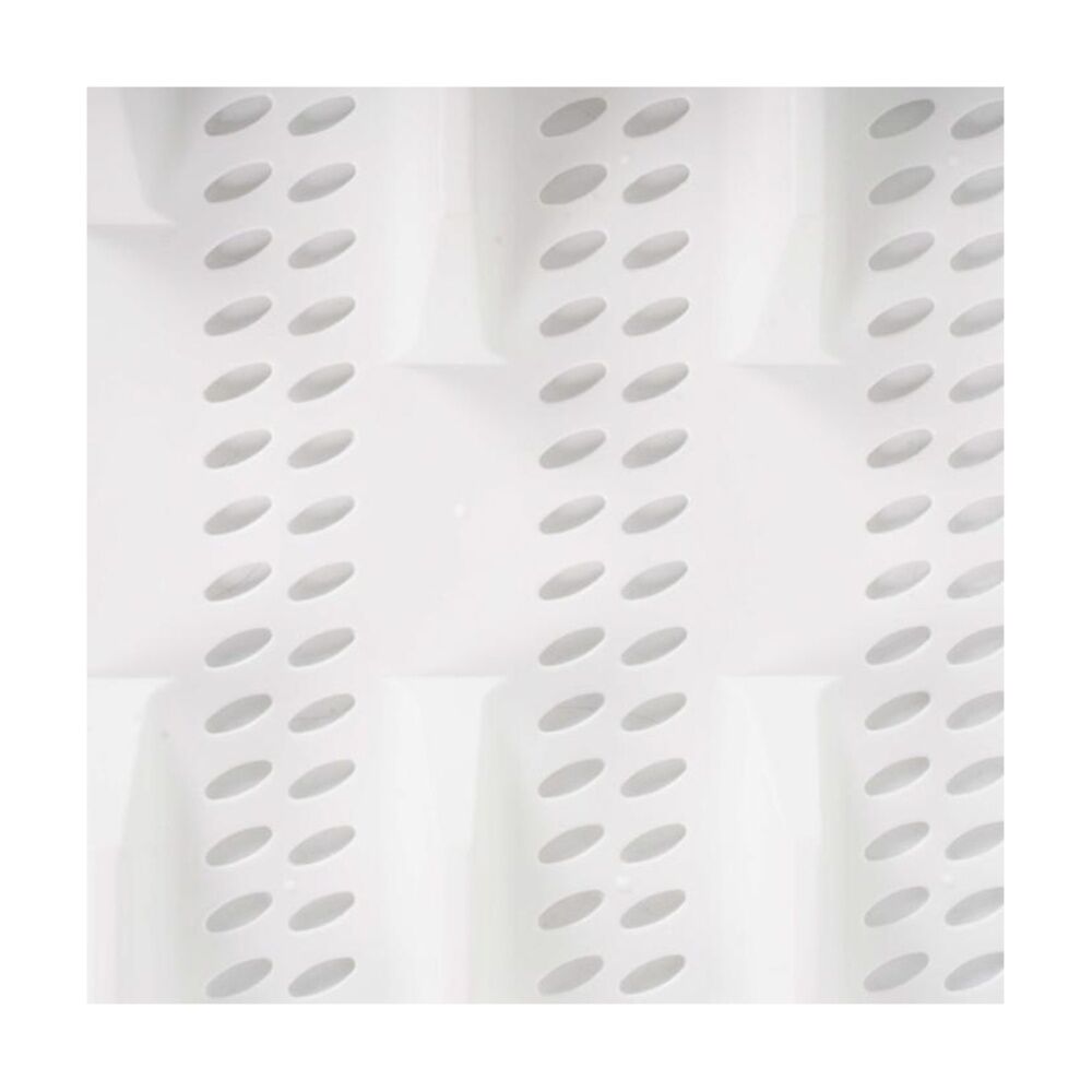 Culinary Kitchen 25x33cm White 5 Compartment Plastic Cutlery Storage Tray — image 4