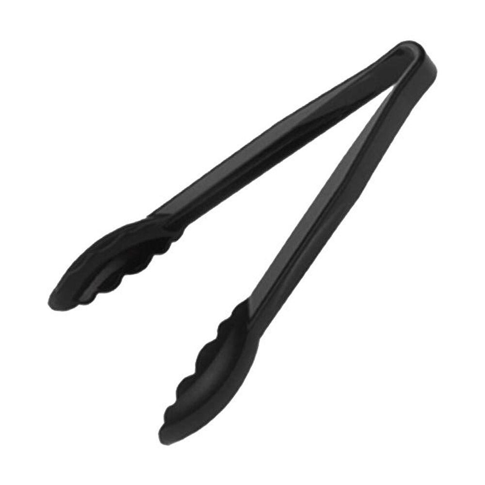 Culinary Kitchen Plastic Tongs Cooking Utensil 23cm Black (12 Pack) — image 3