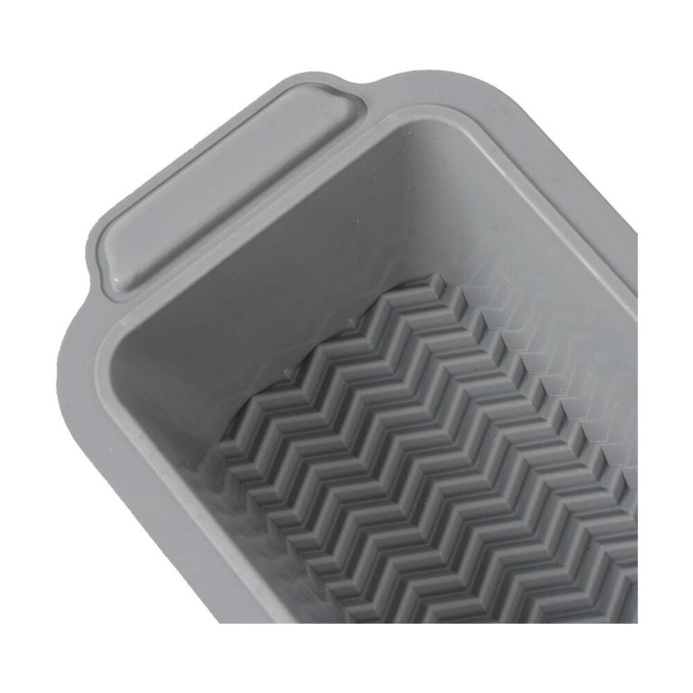 Culinary Kitchen Silicone Non-Stick Oven Safe Loaf Pan 30x15x7cm Grey (4 Pack) — image 5