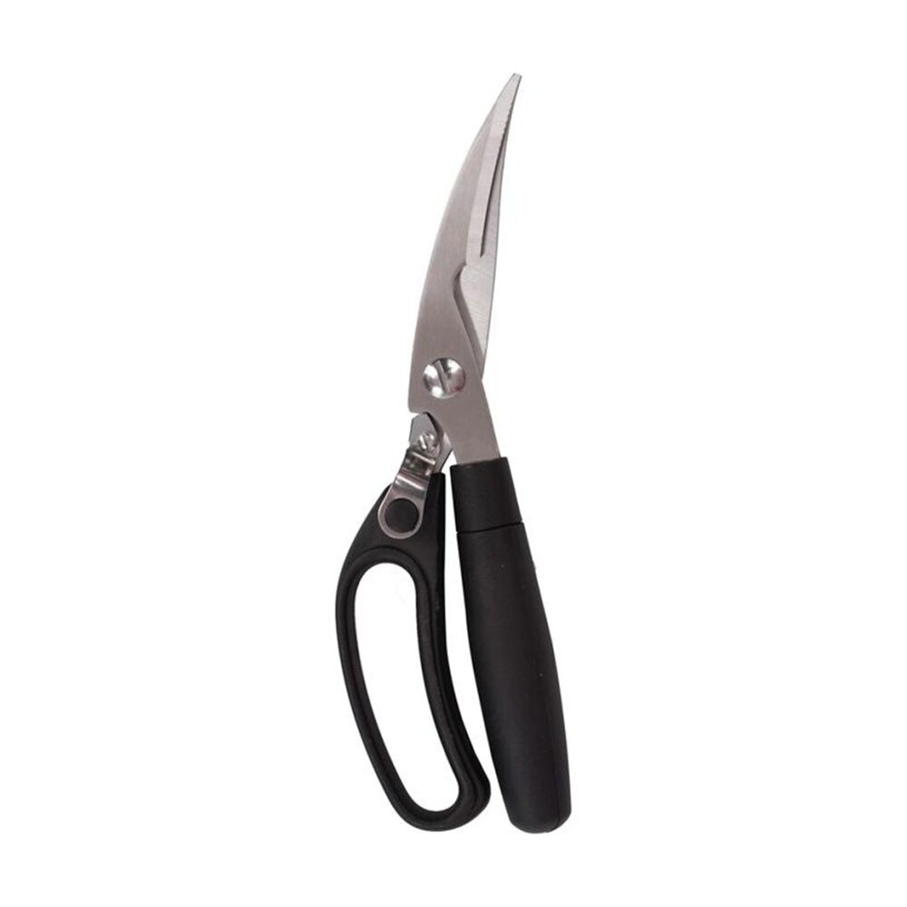 Culinary Kitchen Heavy Duty Stainless Steel Shears w/ Handle 23cm Black (2 Pack) — image 4