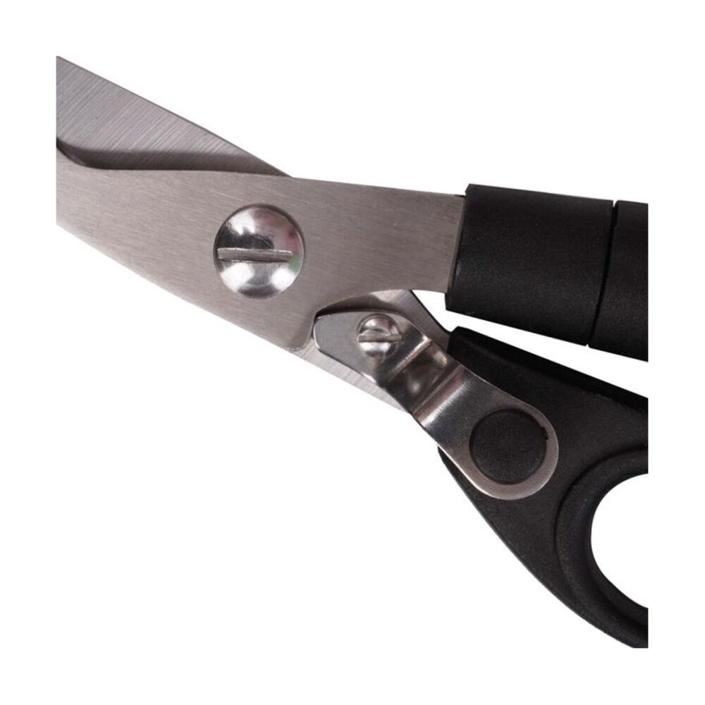Culinary Kitchen Heavy Duty Stainless Steel Shears w/ Handle 23cm Black (2 Pack) — image 5