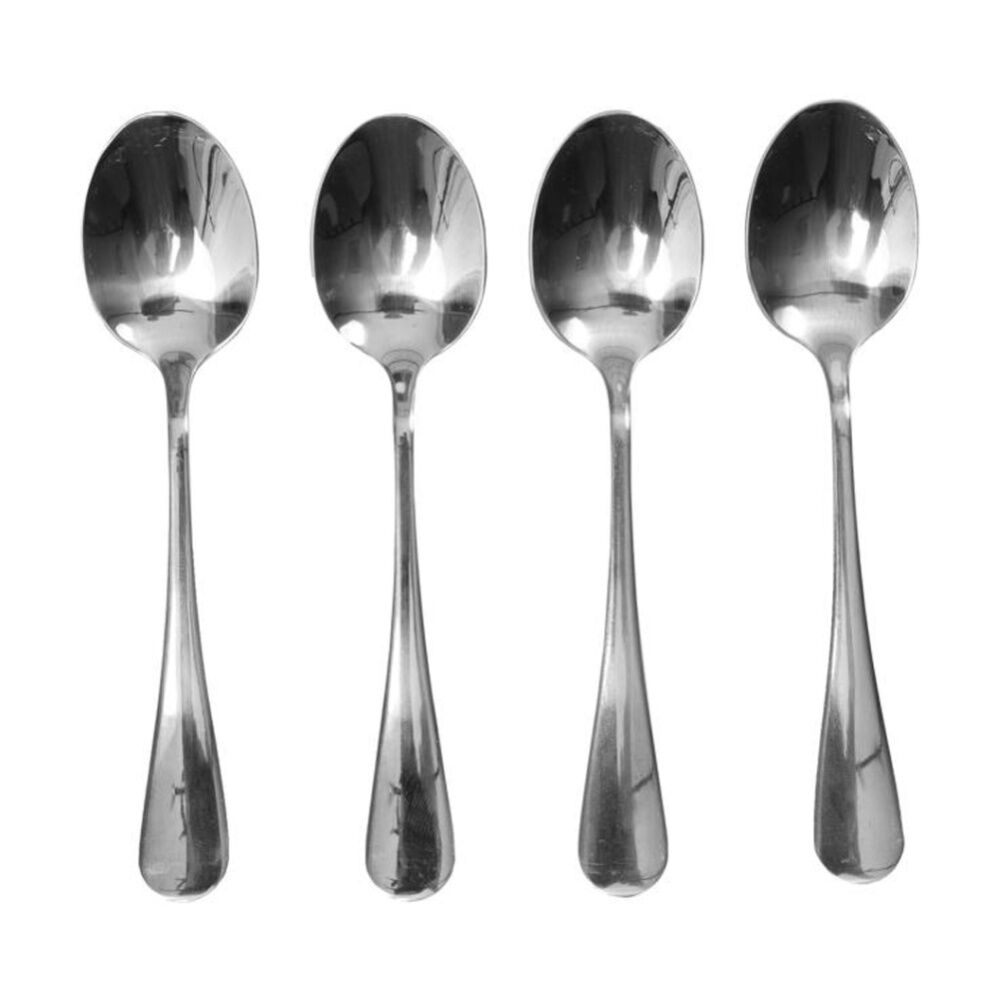 Braz 4pc Braz Stainless Steel Deluxe Teaspoons Set Kitchen Cutlery 20cm Silver (4 Pack) — image 4