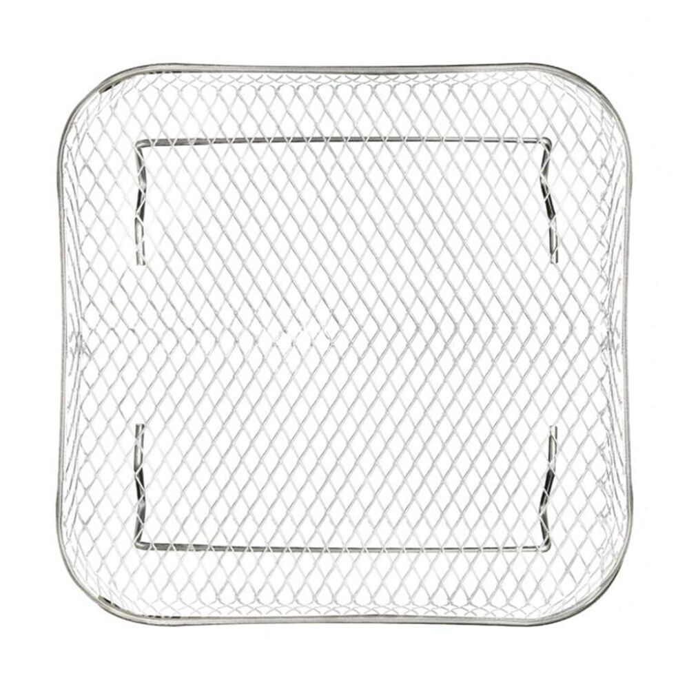 Braz Square Stackable Air Fryer Wire Mesh Baskets 3 Level (3 Pieces) — image 5