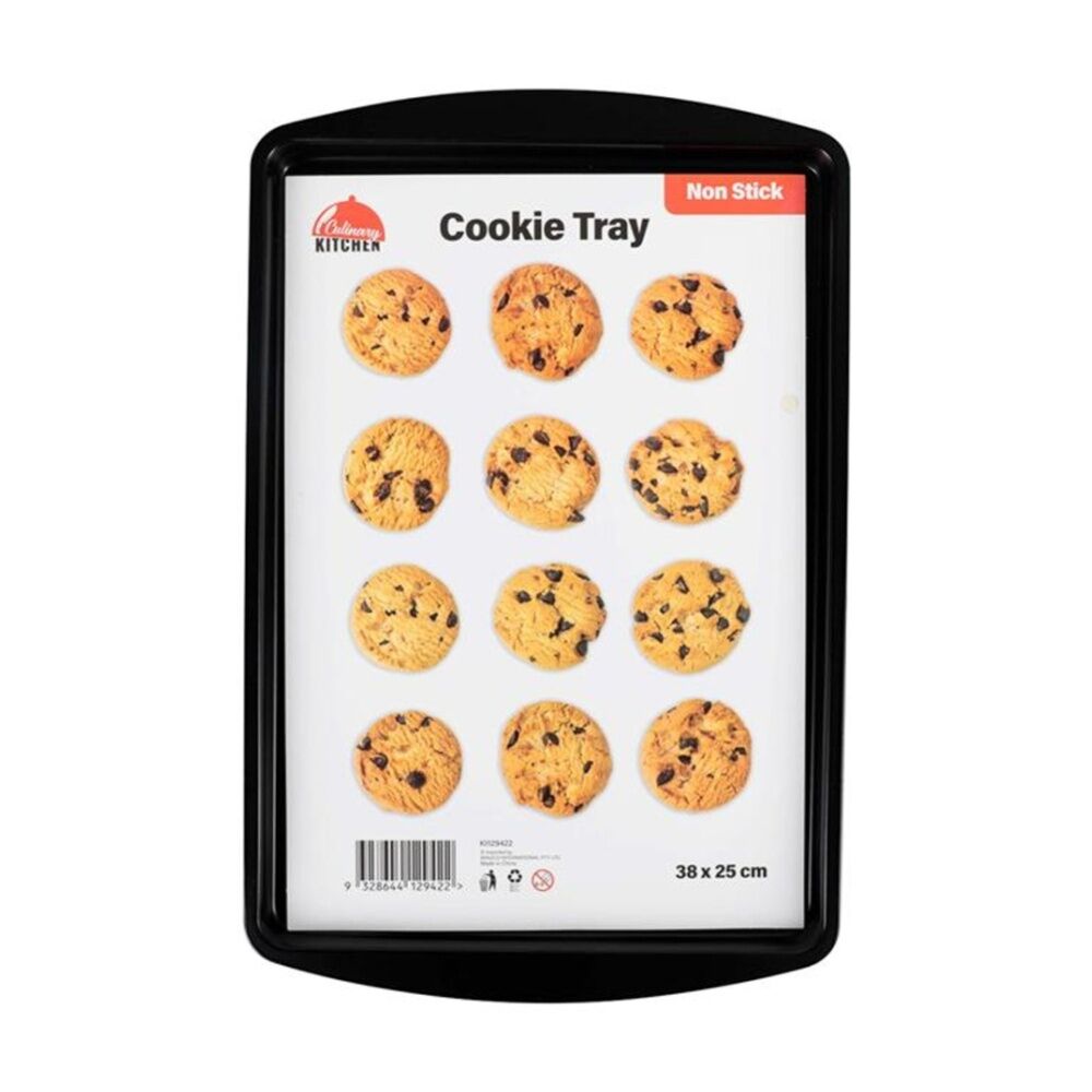 Culinary Kitchen 38x25cm Non-Stick Rectangular Cookie Baking Pan Tray