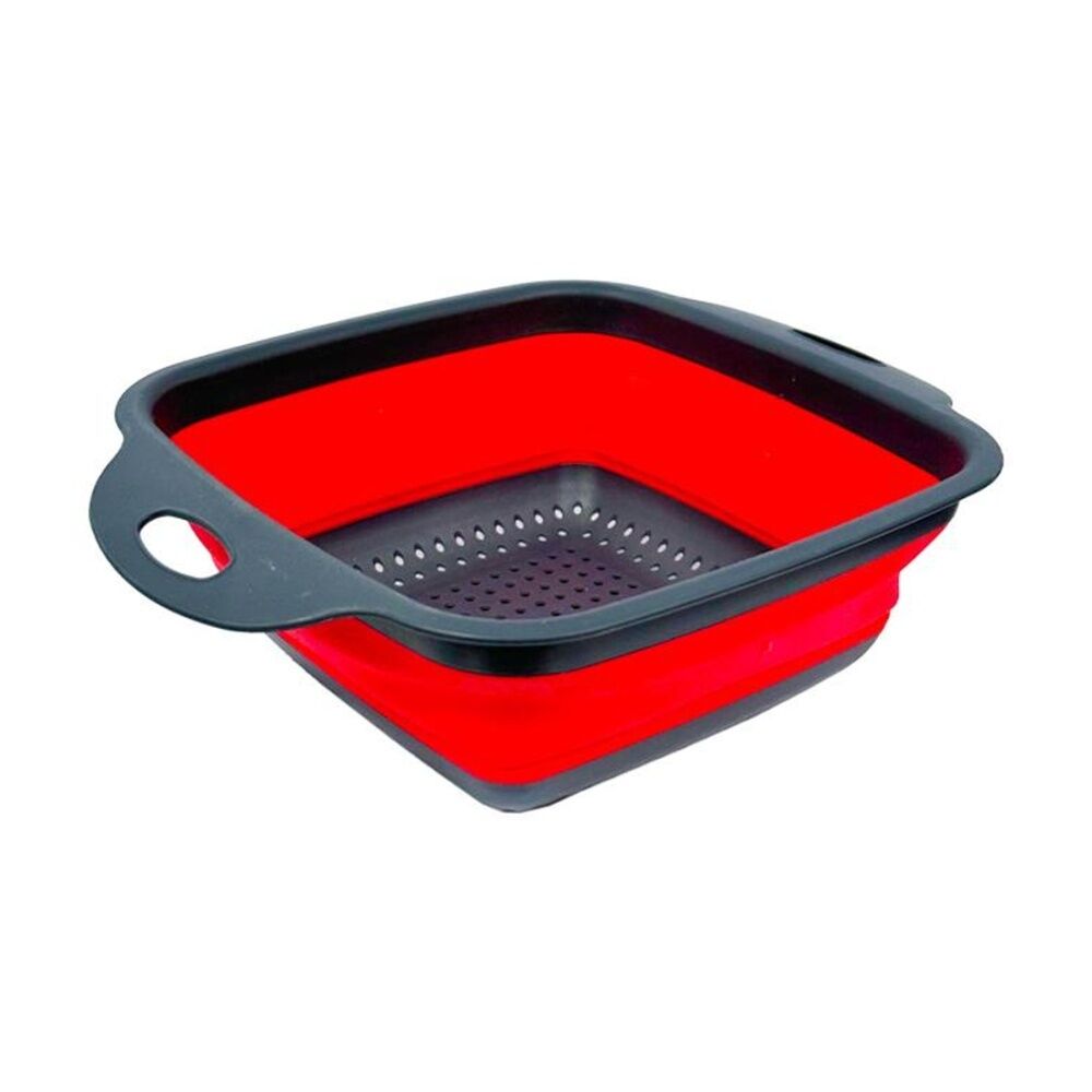 Braz 2pc Collapsible Colander And Baking Dish Set Space Saving Handles (2 Pack) — image 4