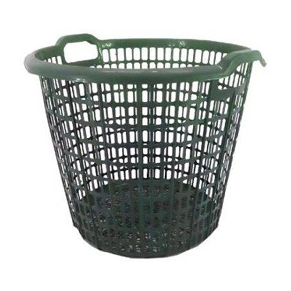Braz 41x33cm Assorted Plastic Round Laundry Basket w/ Handles