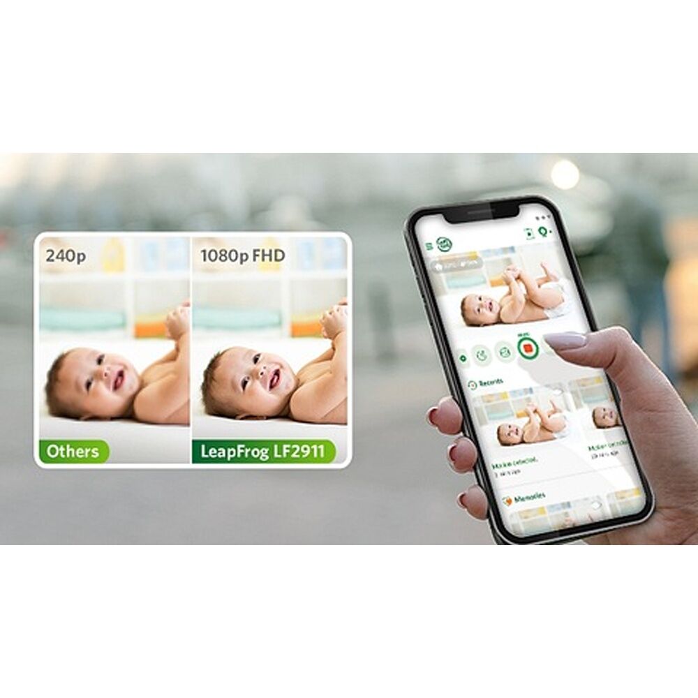 Leapfrog LF2911 Childrens Night Light Camera 1080p w/ Remote Access (2 Pack) — image 3