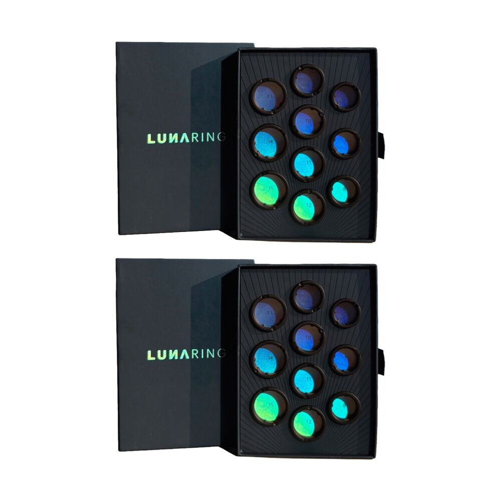 Luna Smart Ring Gen 2 Sizing Kit Accurate Fit One Size For All (2 Pack)