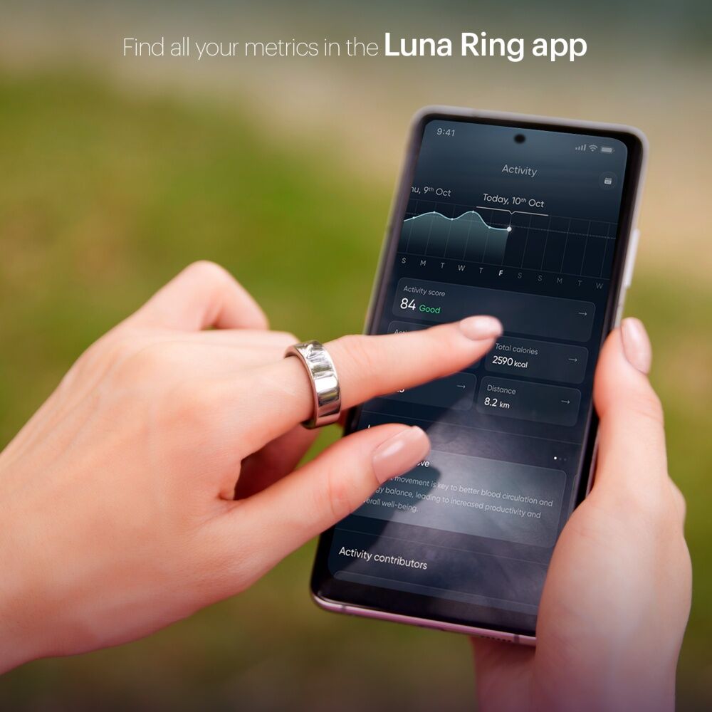 Luna Smart Ring Gen 2 Sizing Kit Accurate Fit One Size For All (2 Pack) — image 6