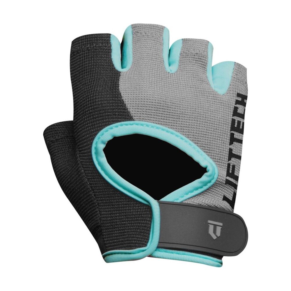 Lift-Tech Classic Womens Fitness Exercise Heavy Lifting Gloves Teal