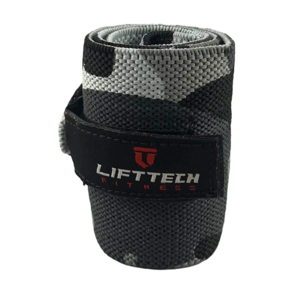 Lift-Tech Pro Thumb Loop Wrist Support Adjustable Wrap Camo 20in (2 Pieces) — image 2