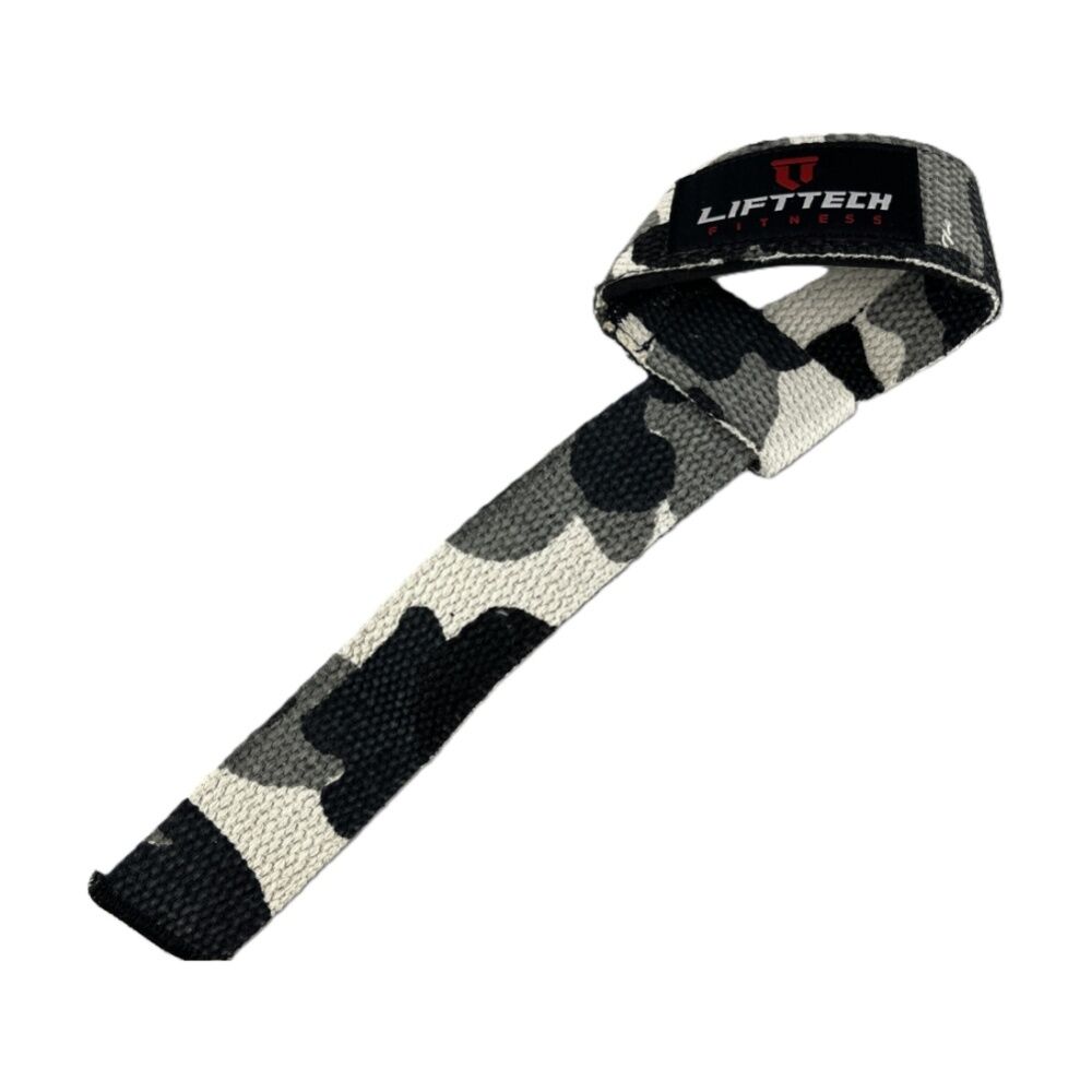 Lift-Tech Neo-Tech Padded Cotton Wrist Support Lifting Straps Camo 21.5in (2 Pieces) — image 2