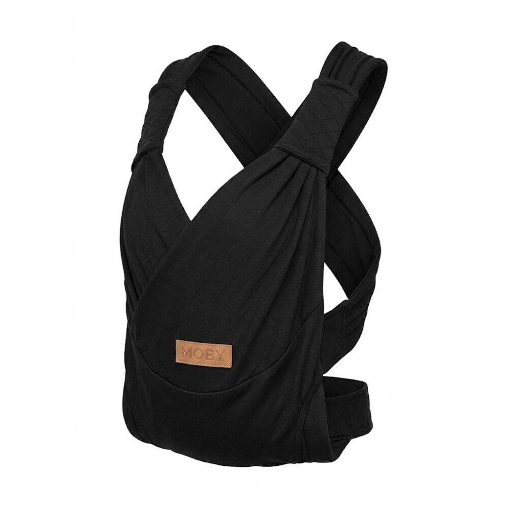 Moby Duet Baby Carrier Adjustable Multiple Positions Dusk Black 3-15kg Moby