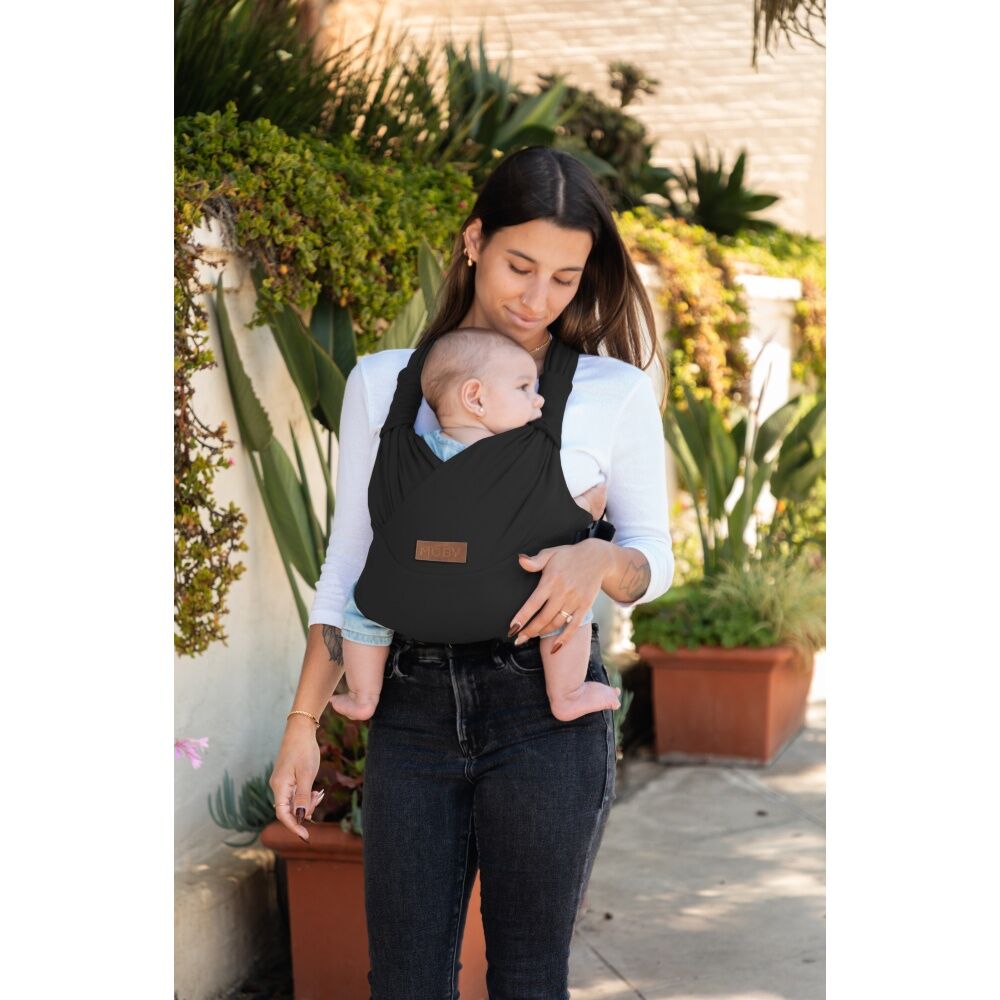 Moby Duet Baby Carrier Adjustable Multiple Positions Dusk Black 3-15kg Moby — image 4