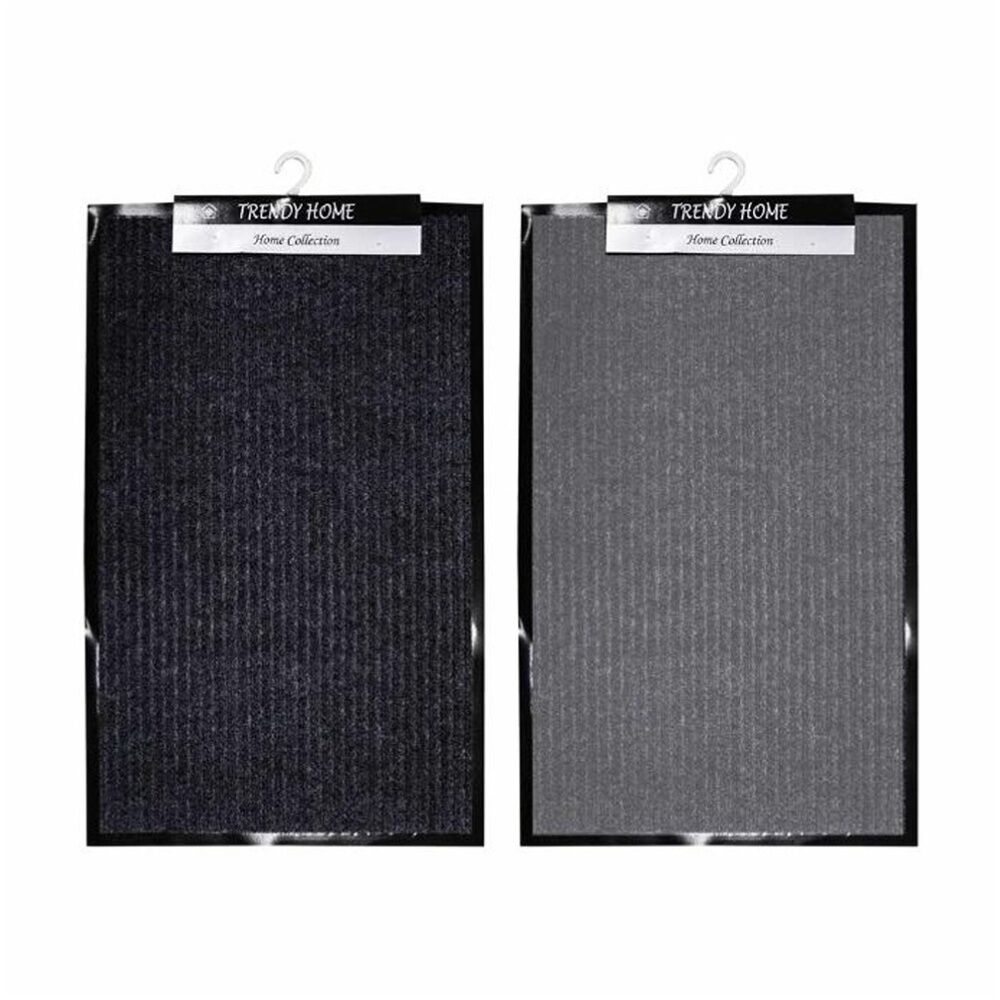 Braz Outdoor Indoor Rub Back Textured Striped Doormat 38x58cm Assorted (6 Pack) — image 4