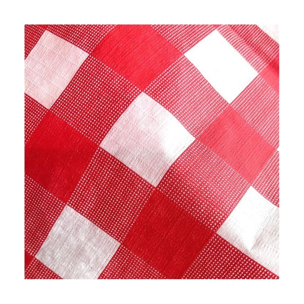 Braz Vinyl Flannelback Checkered Tablecloth 132x178cm Assorted (6 Pack) — image 6