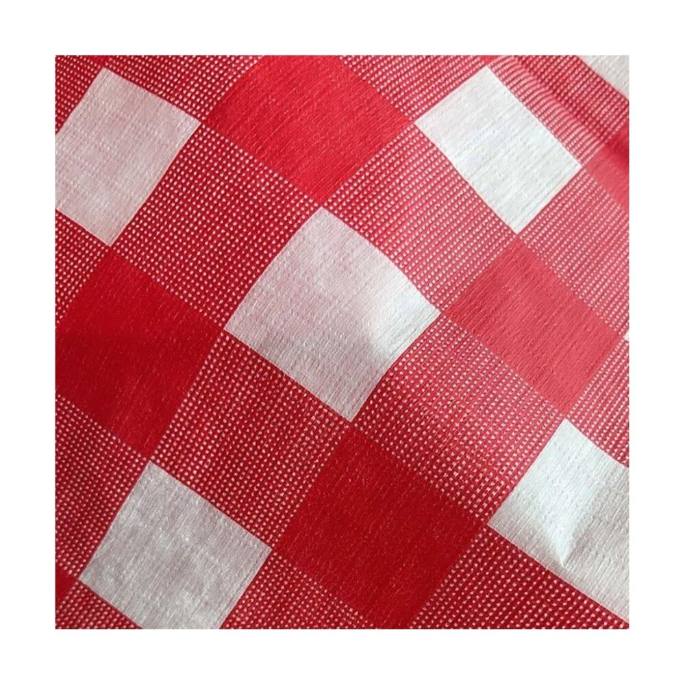Braz Vinyl Flannelback Checkered Tablecloth 152x228cm Assorted (6 Pack) — image 6