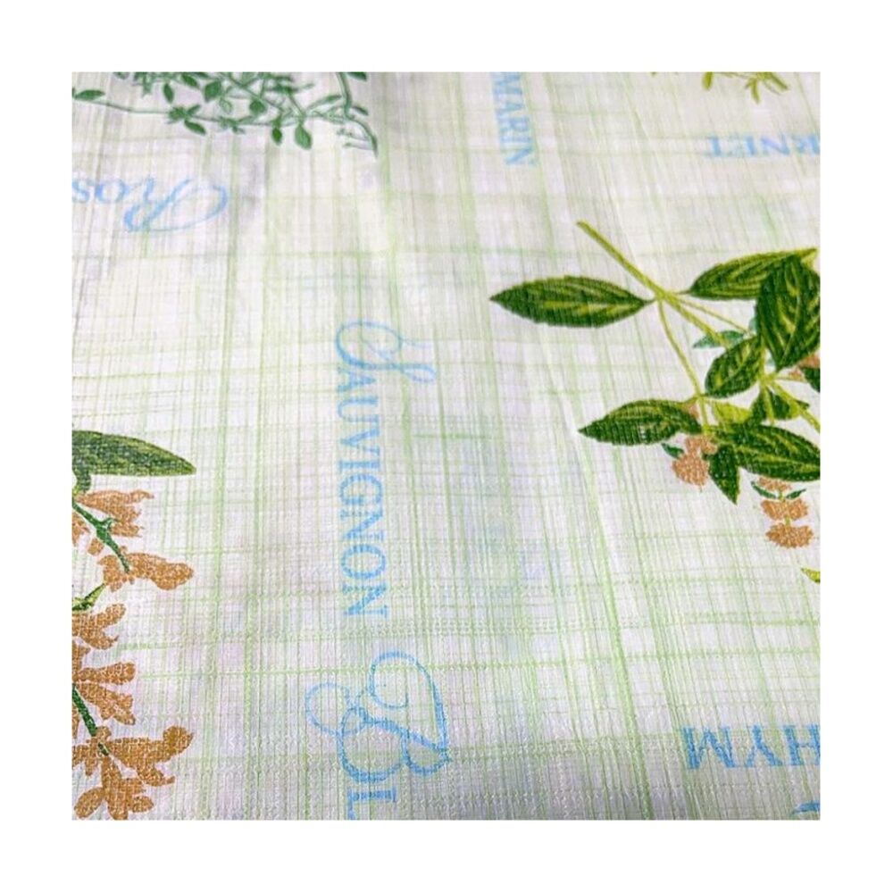 Braz 132x178cm Assorted Vinyl Flannelback Floral Print Tablecloth — image 5