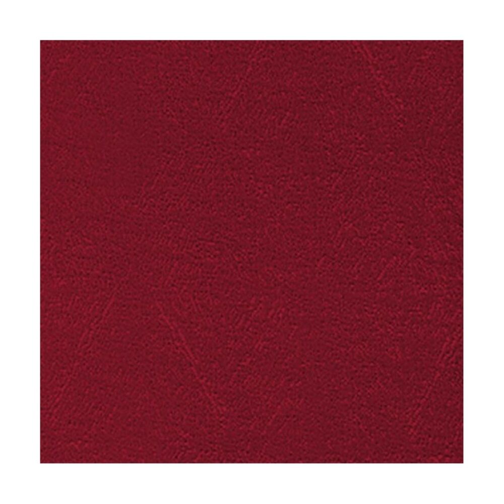 Braz Curtain FB Oregon Burg - Textured Finish - Foam Back Insulation For Privacy - Universal Fit For Standard Rods - Home Decor - 137cm x 213cm - Red