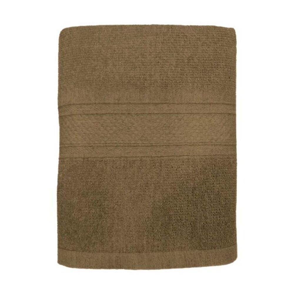 Capri Soft Absorbent Bath Towel Bathroom Accessory 70x140cm Pottery (3 Pack) — image 2
