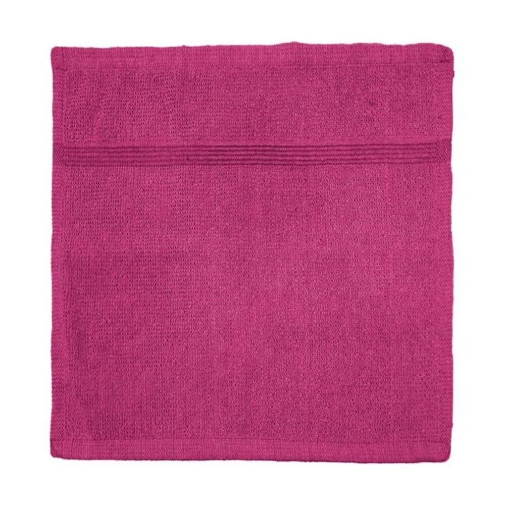 Capri Soft Absorbent Facewash Bathroom Washcloth Towel 30x30cm Berry (12 Pack) — image 2