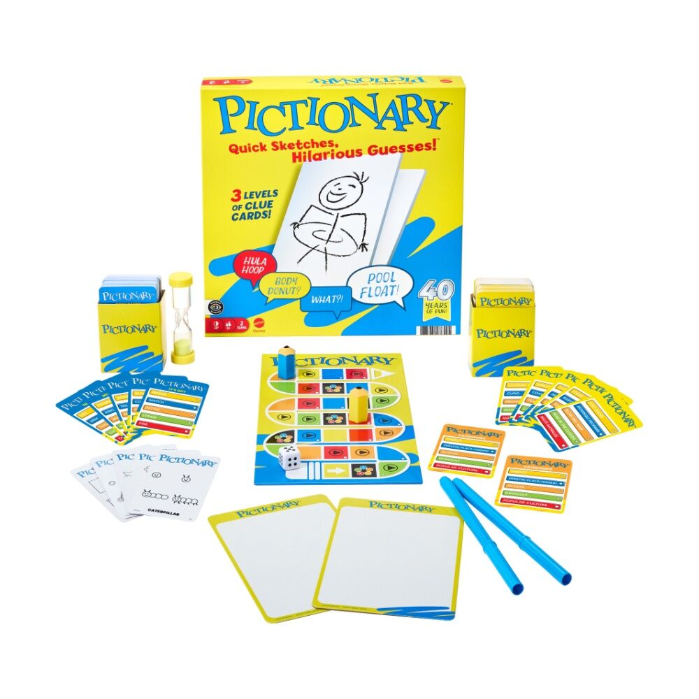 All Brands Toys Pictionary Family Kids Quick Sketches Classic Board Game — image 4