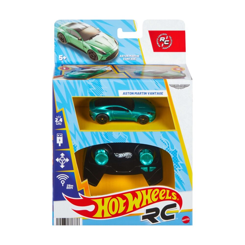 Hot Wheels RC Kids Remote Control Race Car Toy Aston Martin Vantage 5y+ Hot Wheels