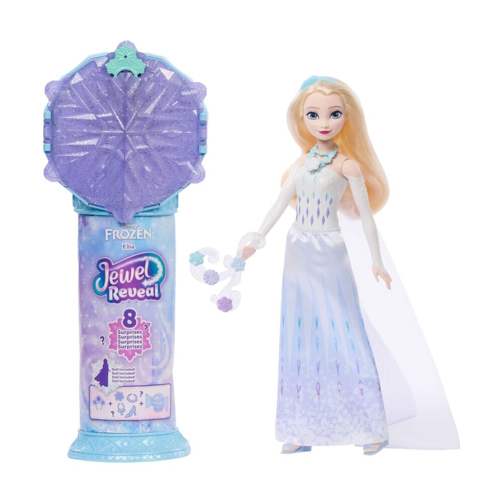 Disney Kids Frozen Reveal Surprise Elsa Doll & Accessories Set 3y+ (9 Pieces) — image 2