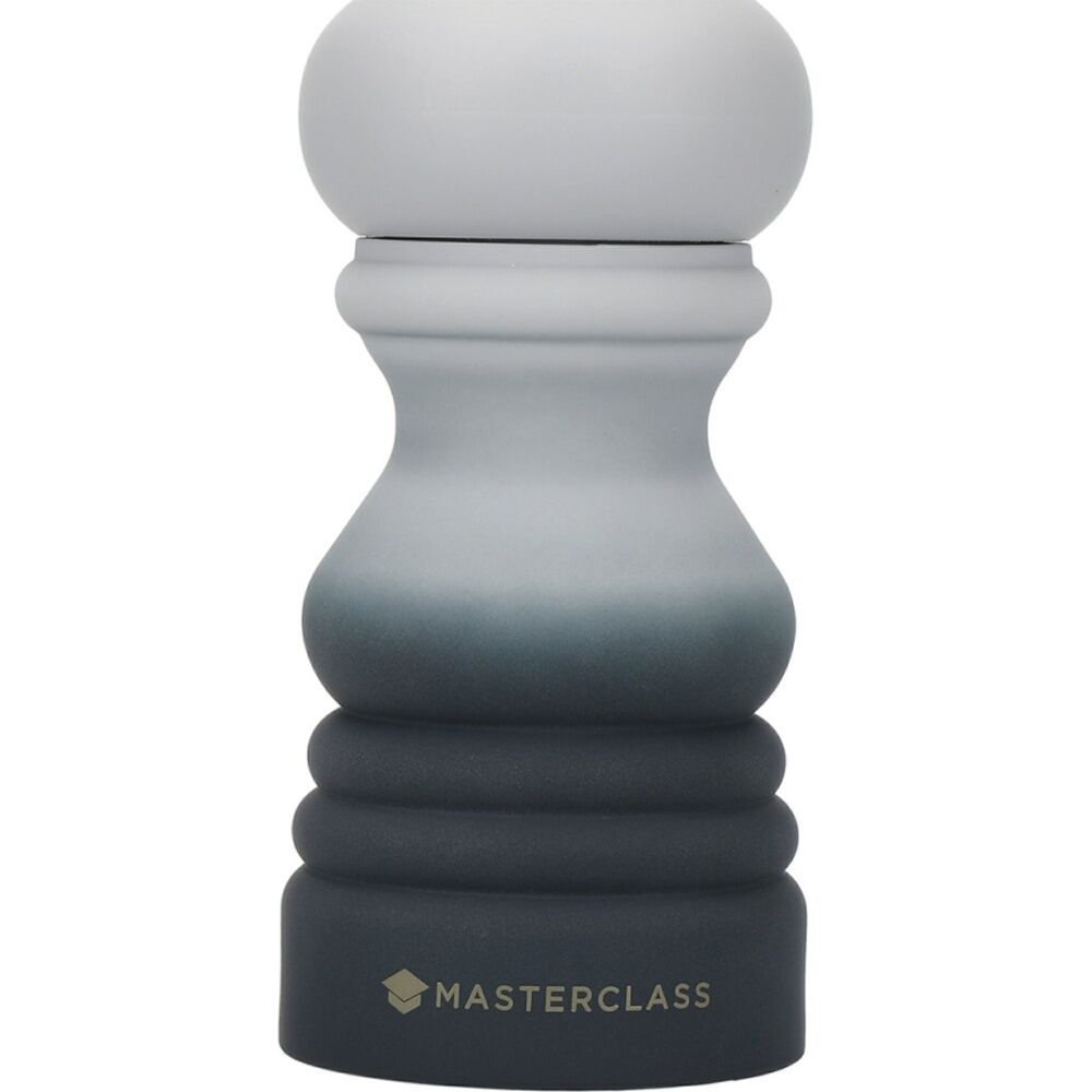 Masterclass Refillable Grey Ombre Plastic Salt & Pepper Mill 5x12.5cm (2 Pack) — image 6