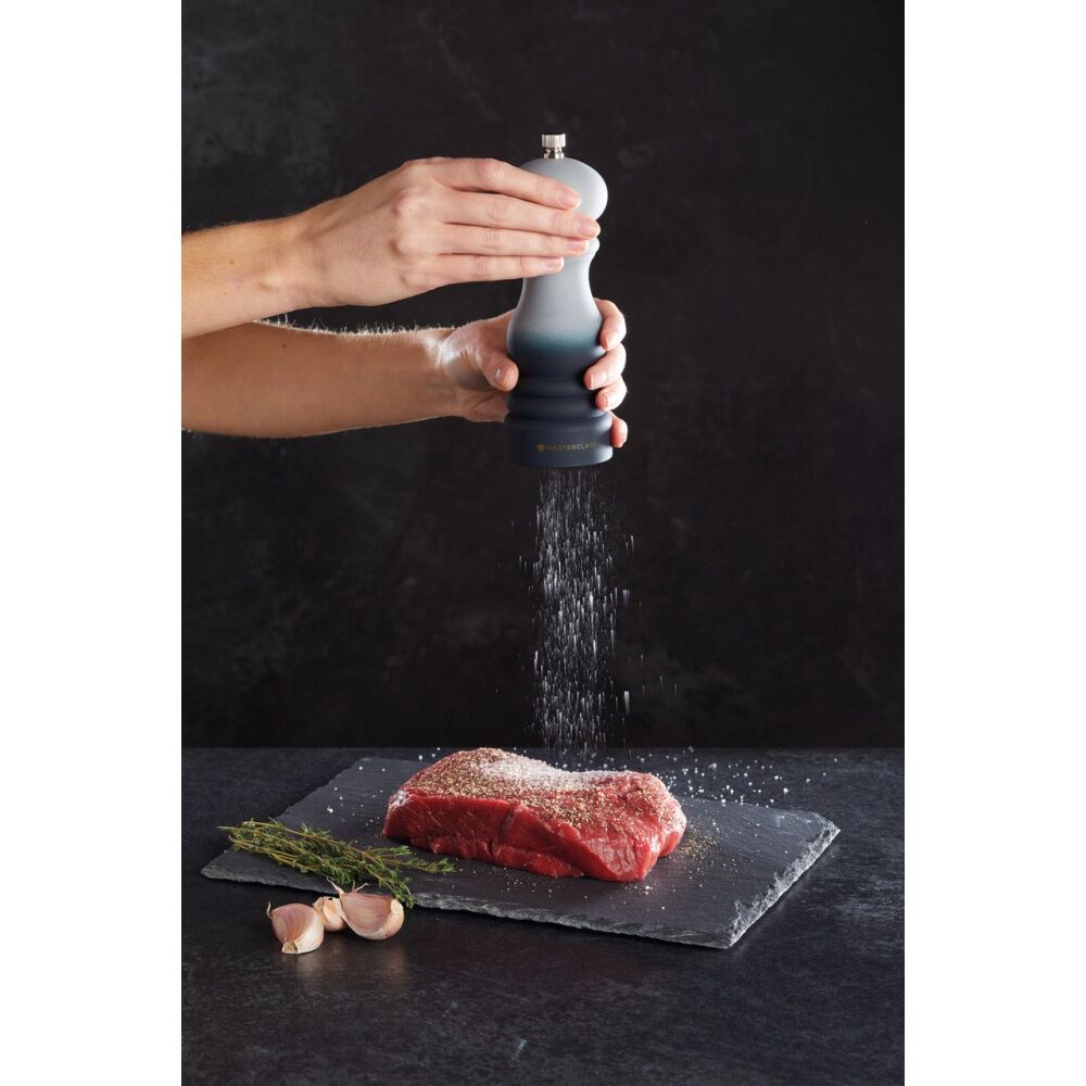 Masterclass Refillable Ceramic Grinder Grey Ombre Salt & Pepper Mill 17cm (2 Pack) — image 4