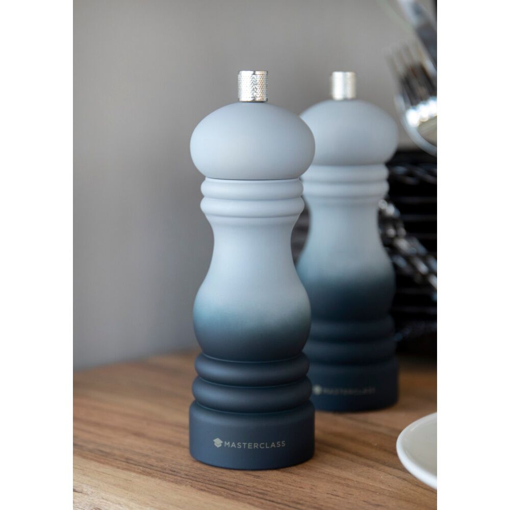 Masterclass Refillable Ceramic Grinder Grey Ombre Salt & Pepper Mill 17cm (2 Pack) — image 9