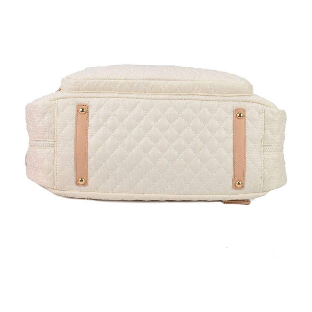 Tosca Mushroom Women's Lightweight Quilted Metro Split Tote Travel Bag — image 4