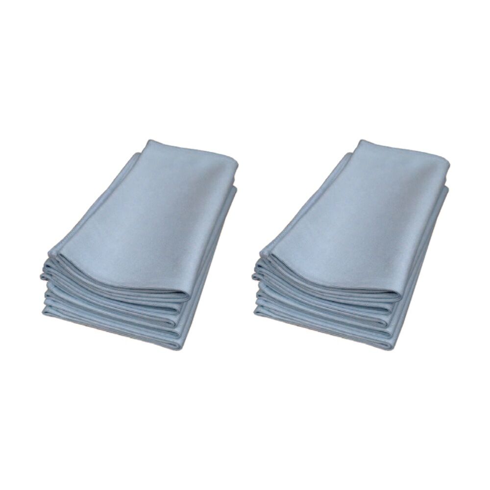 Cleanstar 5pk Cleanstar Microfibre Cloth Glass & Mirror Non Abrasive 40x40cm Grey (2 Pack)