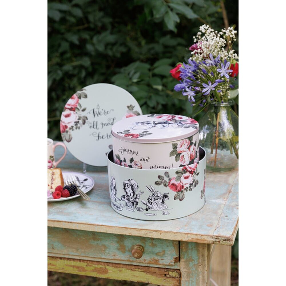 Mikasa V&A Alice In Wonderland Cake Tins Decorative Storage Set (2 Pieces) — image 8