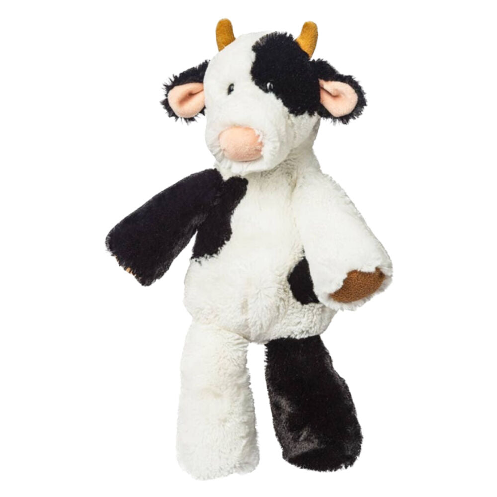 Mary Meyer Marshmallow Animal Clyde Cow Soft Plush Weighted Cuddle Toy — 33cm