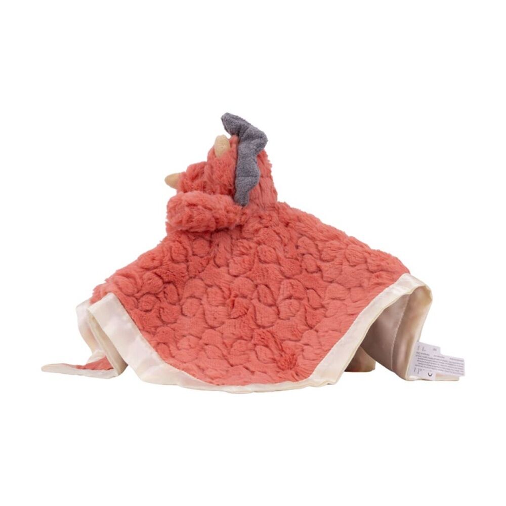 Mary Meyer Nursery Dino Soft Plush Character Cuddle Toy & Satin Blanket 33cm — image 2