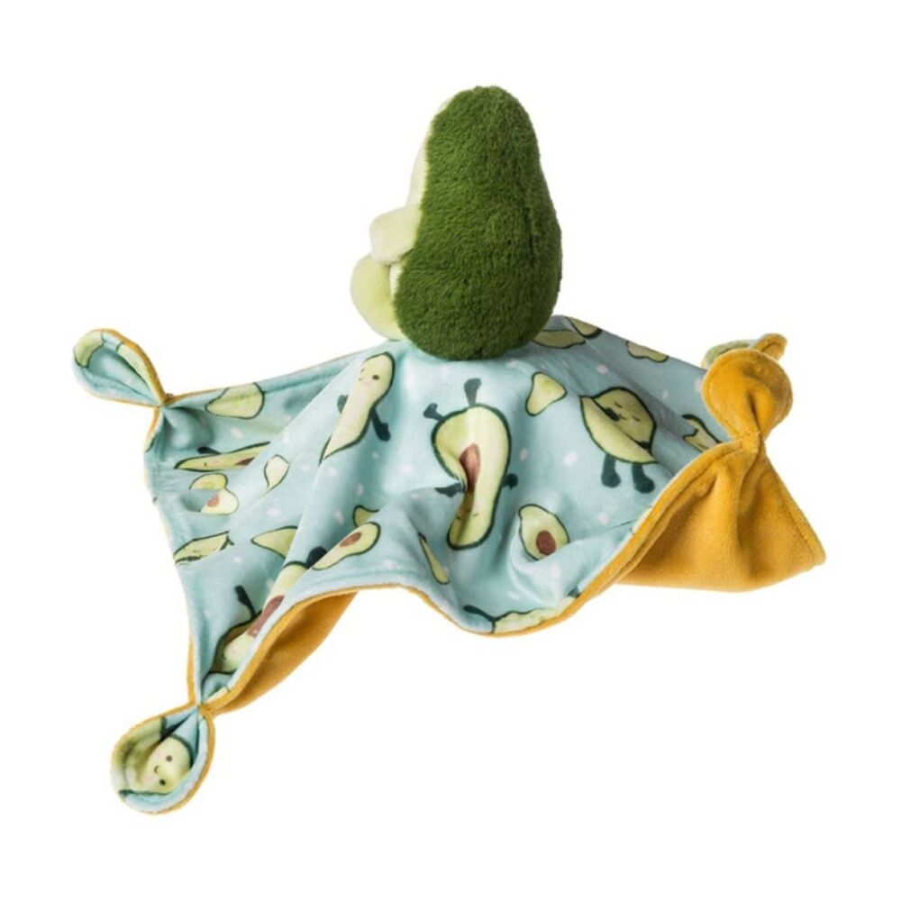 Mary Meyer Sweet Soothies Avocado Soft Plush Character Cuddle Toy/Satin Blanket — image 2