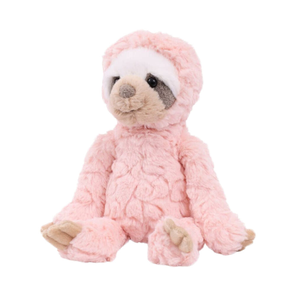 Mary Meyer Blush Sloth Soft Putty Plush Weighted Fabric Beans Animal Toy 28cm