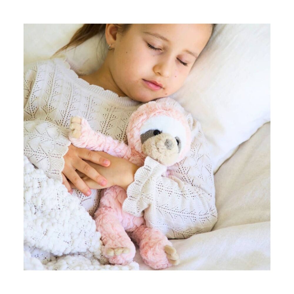 Mary Meyer Blush Sloth Soft Putty Plush Weighted Fabric Beans Animal Toy 28cm — image 3